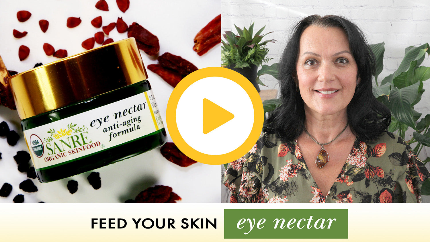 NEW - EYE NECTAR - INTENSE VIT. E CREAMY EYE BALM !!!