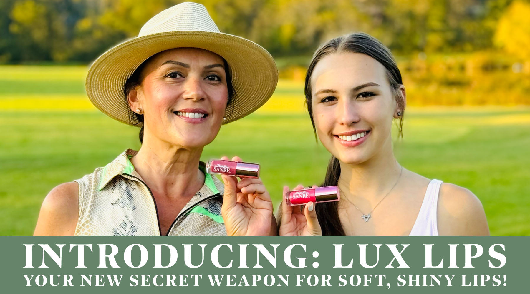 INTRODUCING: LUX LIPS - YOUR NEW SECRET WEAPON FOR SOFT, SHINY LIPS!