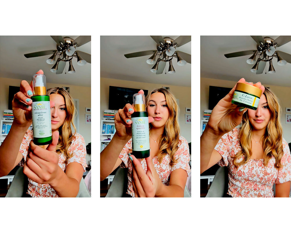 My Go-To Nightly Routine with the SanRe Organic's Teen Gift Set