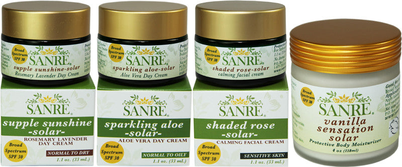 SanRe SOLAR's - Named BEST SPF MOISTURIZERS!!