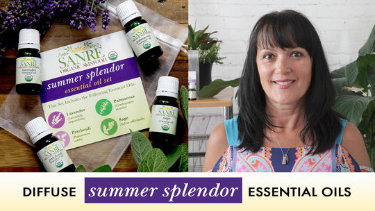 Summer Splendor NEW - SUMMER SPLENDOR EO DIFFUSER SET !! – SanRe Organic Skinfood
