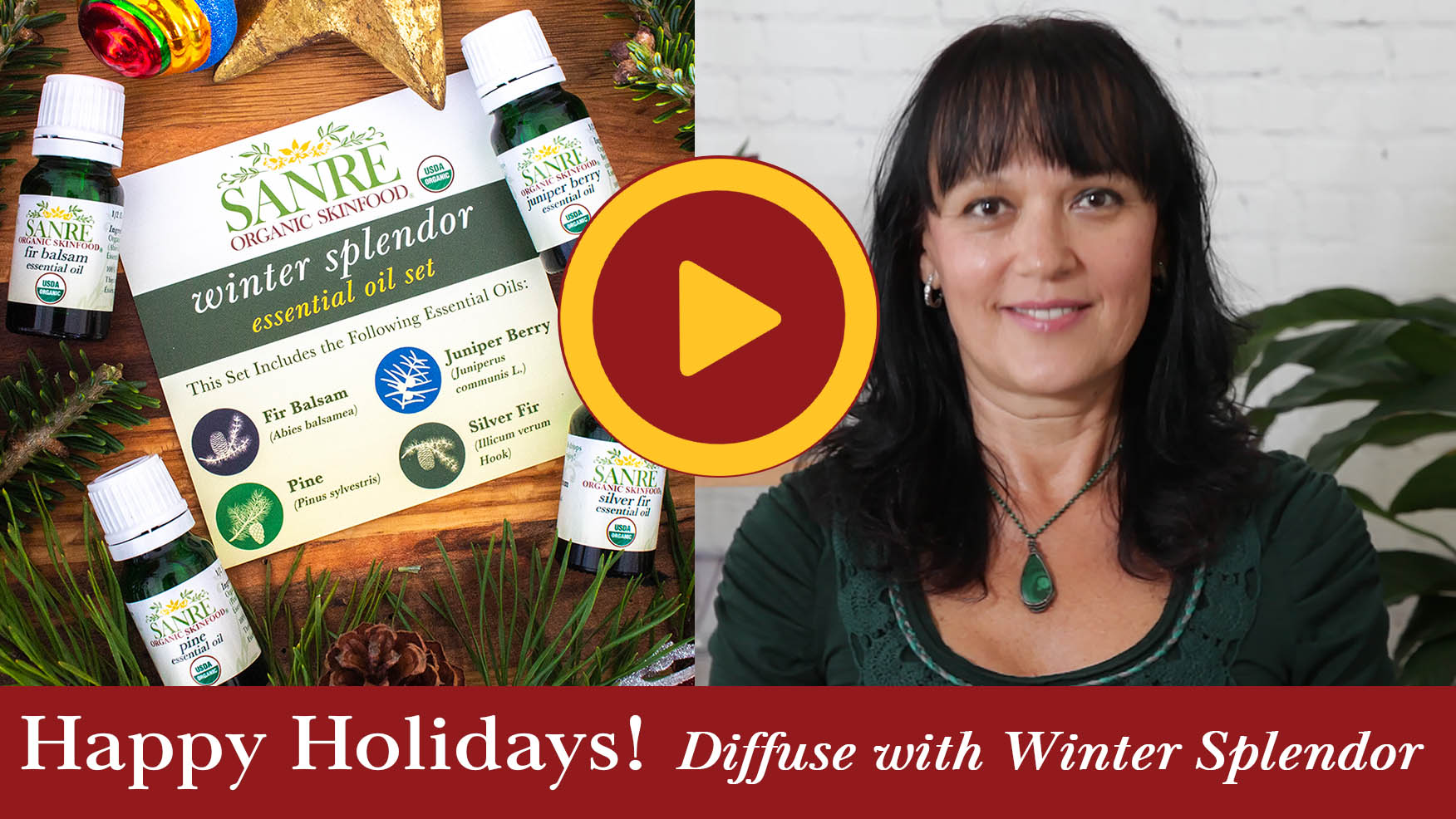 Happy Holidays! Diffuse with Winter Splendor