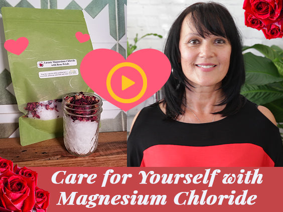 Magnesium & Rose Petals Spa Surprise for Valentines!