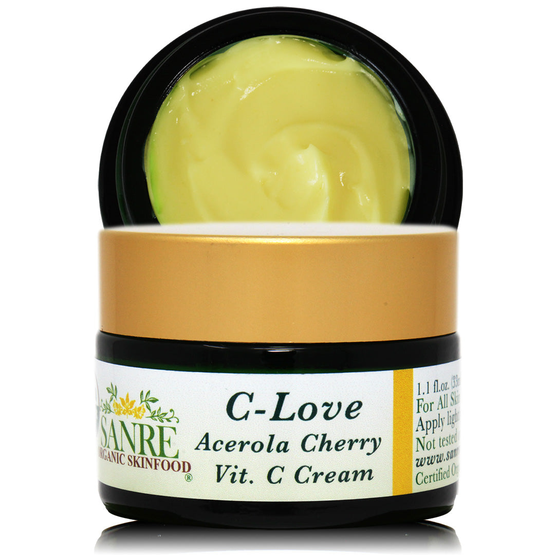 C~LOVE USDA Organic Vitamin C Moisturizer – SanRe Organic Skinfood
