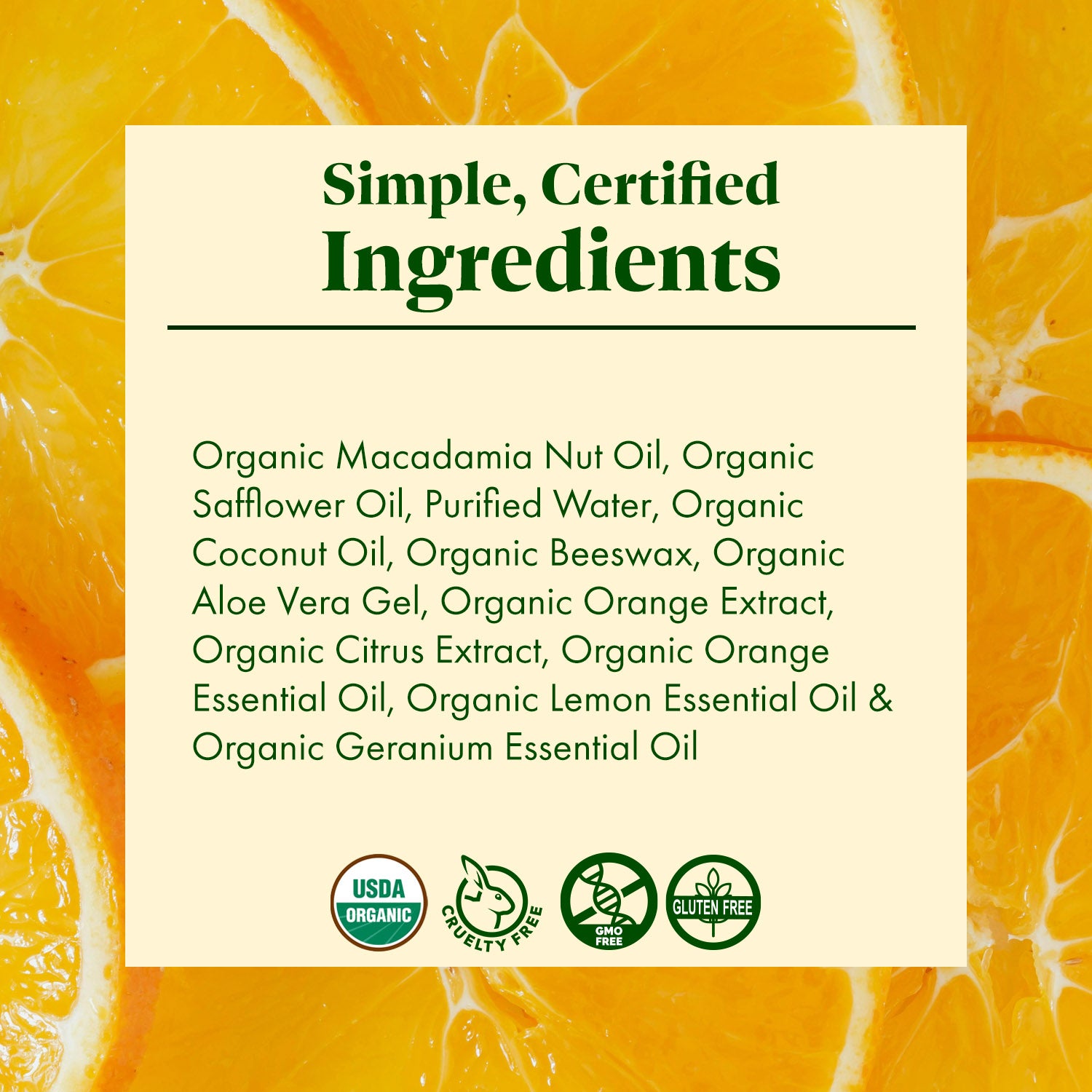 ORANGE SENSATION