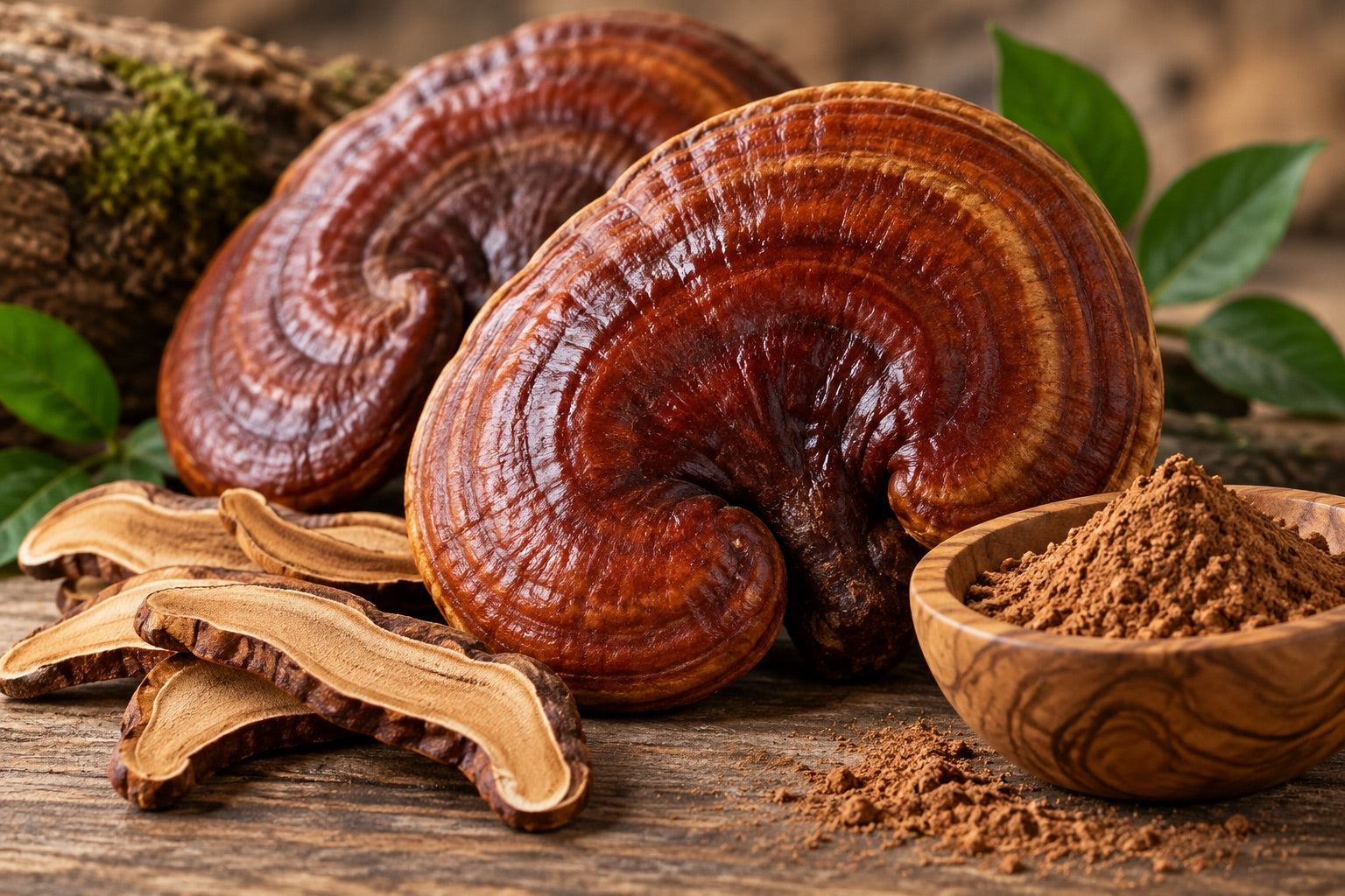 Organic Reishi Extract (Ganoderma lucidum)